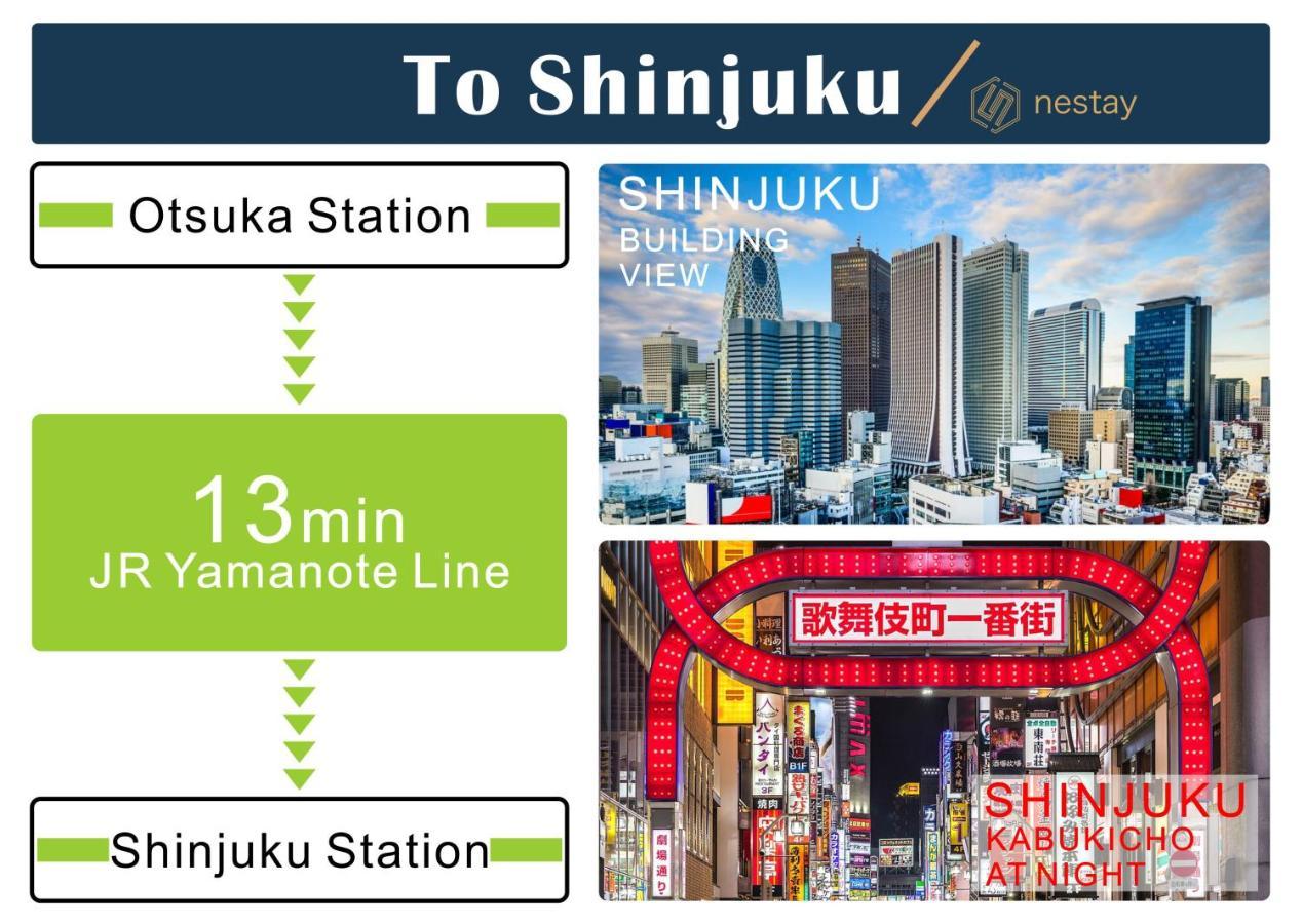 nestay inn tokyo otsuka 403 Eksteriør billede